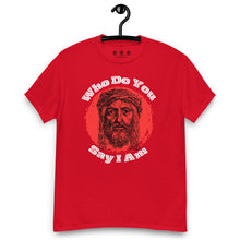 Load image into Gallery viewer, &quot;Who Do You Say I Am&quot; Conversation T Reverse Front &amp; Back Print
